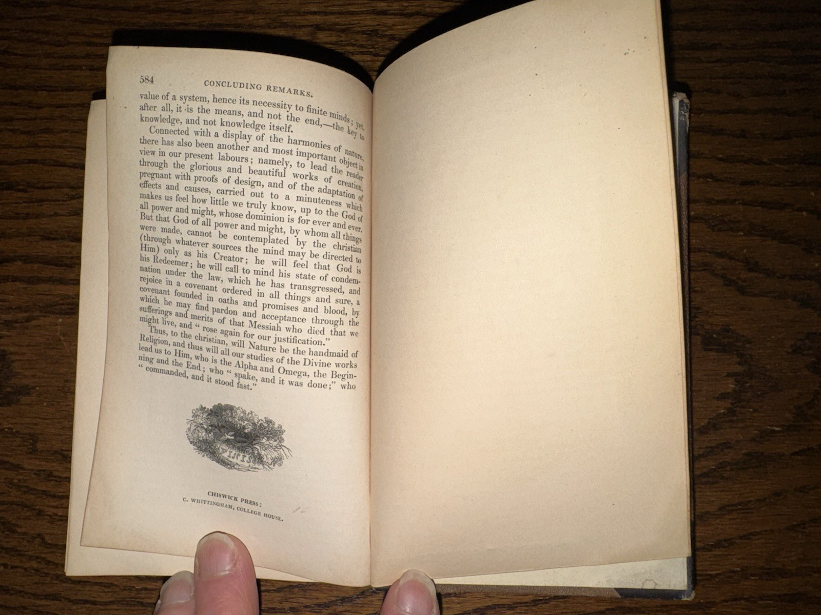 c1835, An introduction To The Study Of Birds, Illustrated, Religious Tract, RARE