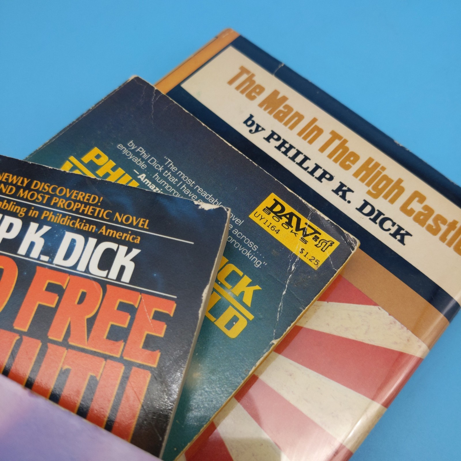 Philip K Dick lot x3 Man in the High Castle 1962 BCE Albemuth Build You + more!