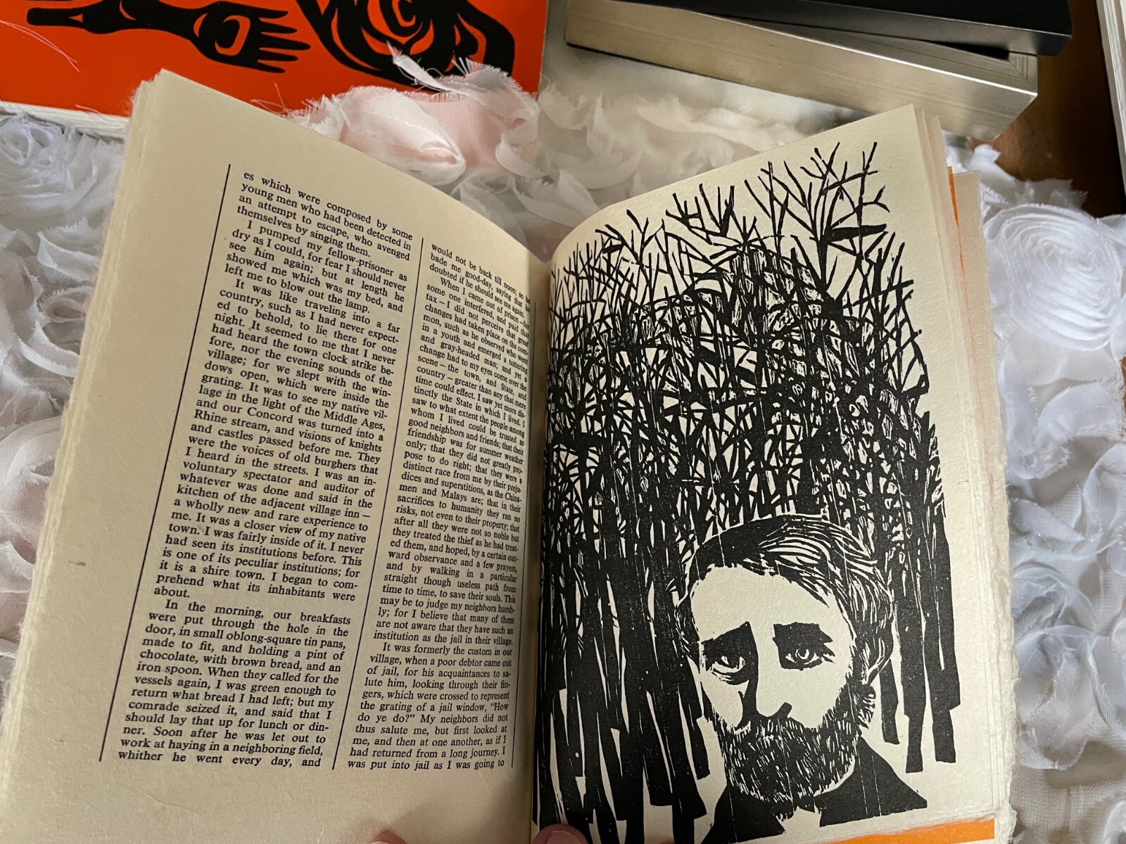 Antonio Frasconi “A Vision of Thoreau” SIGNED LIMITED EDITION Spiral Press 1965