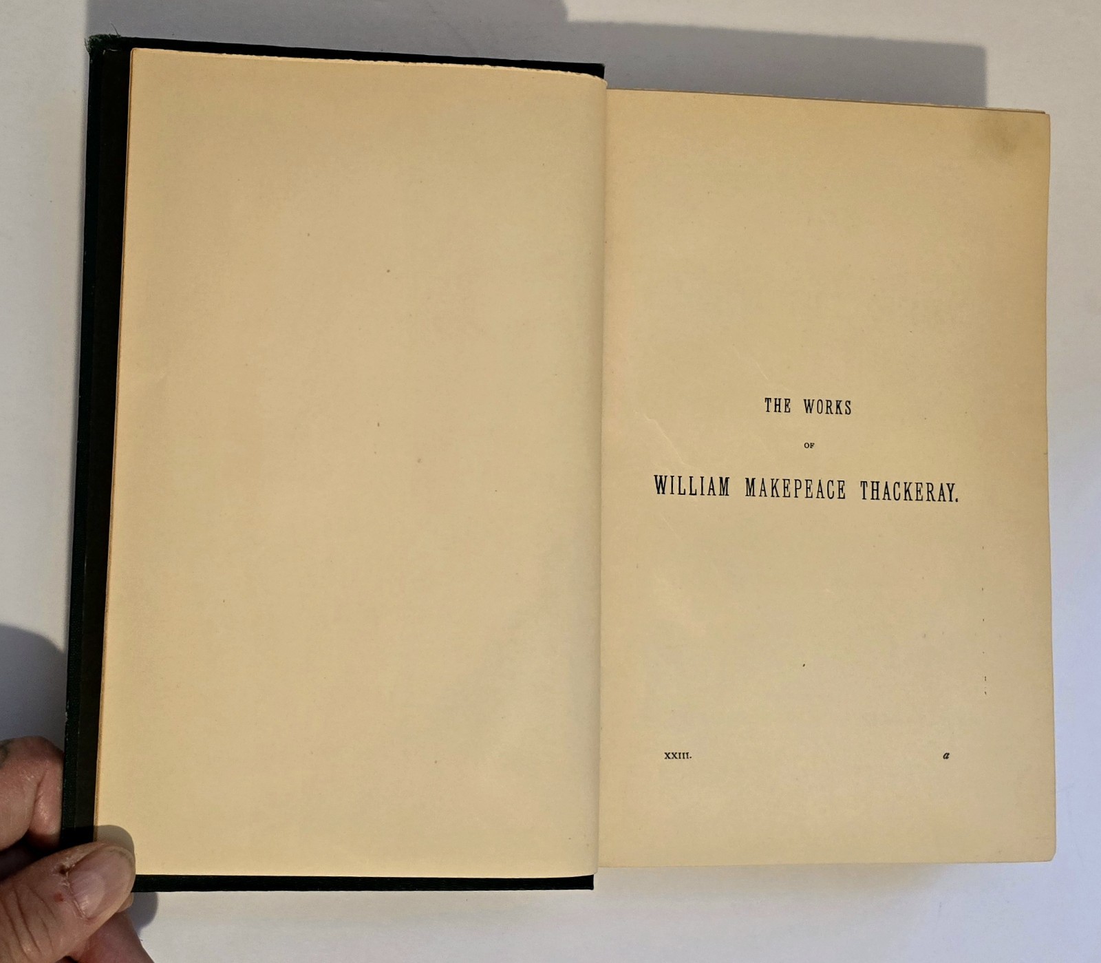 1869 UNCUT William Makepeace Thackeray Miscellaneous Essays Sketches and Reviews