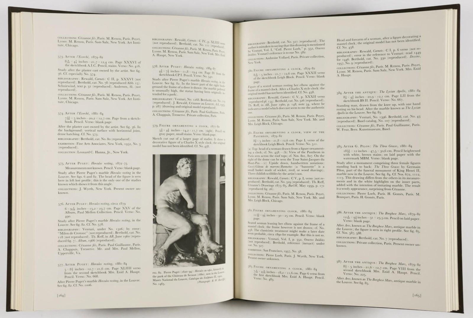 Adrien Chappuis / Drawings of Paul Cézanne Catalogue Raisonné 2 VOLS 1st 1973