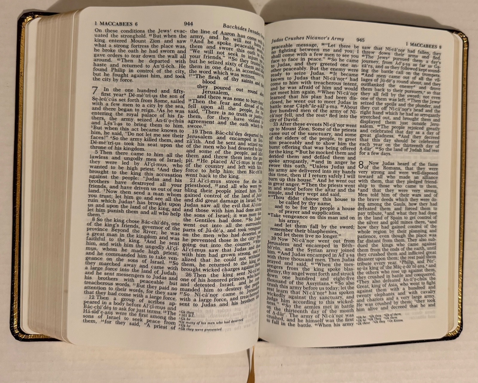 Holy Bible – Revised Standard Version – Catholic Edition, Scepter, Leather, 1966