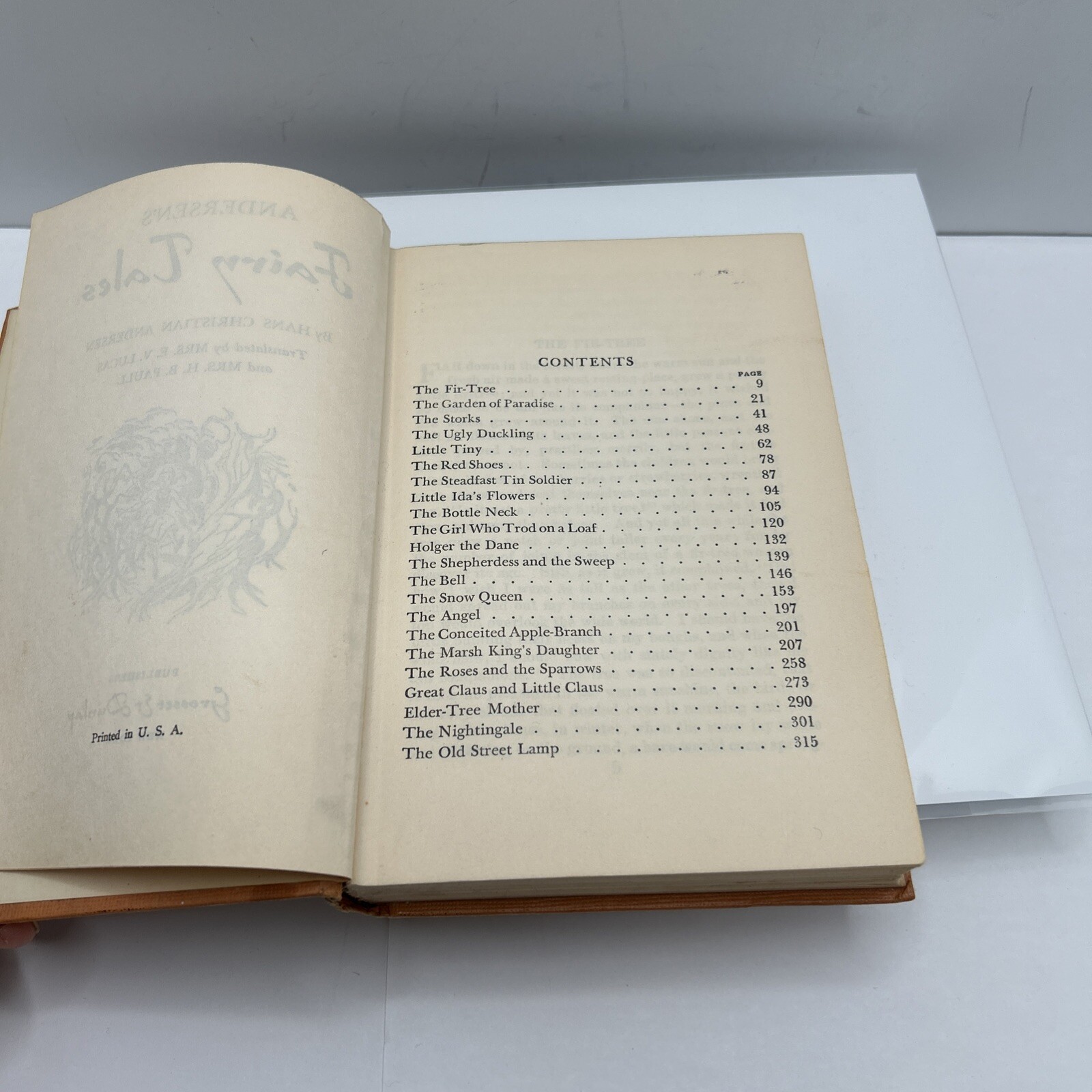 Hans Andersen’s Fairy Tales Vintage 1950’s