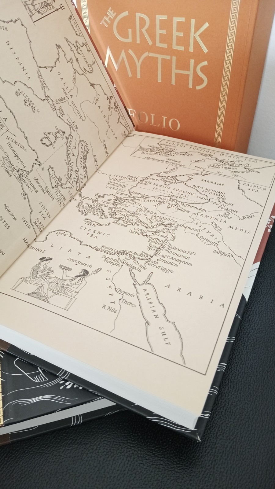 LIKE NEW FOLIO SOCIETY: The Greek Myths: Collector’s Edition 2 Vol. 2003