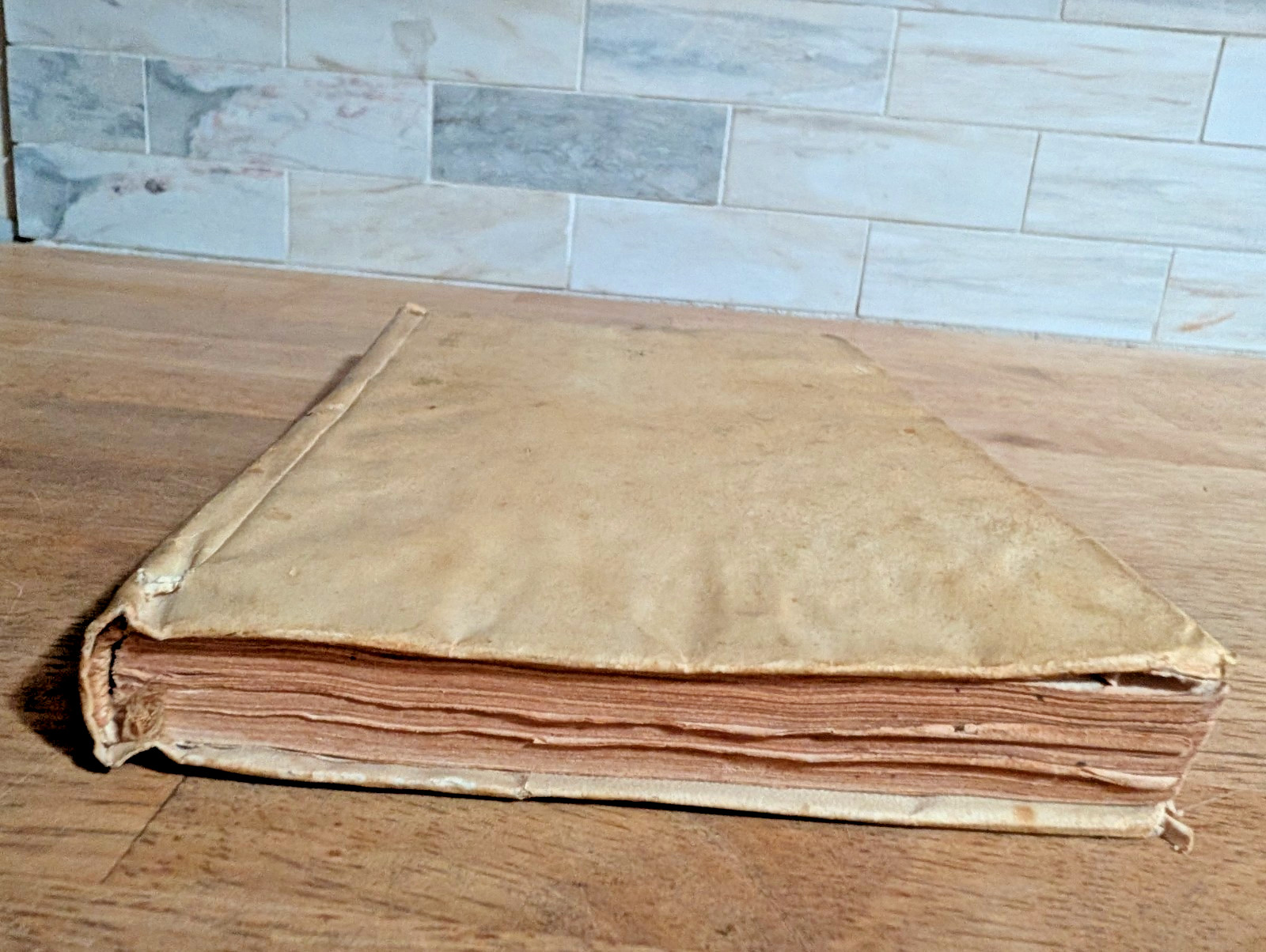 Antique Vellum Bound 1789 Theology Book of Sermons in Spanish Dominican Sisters