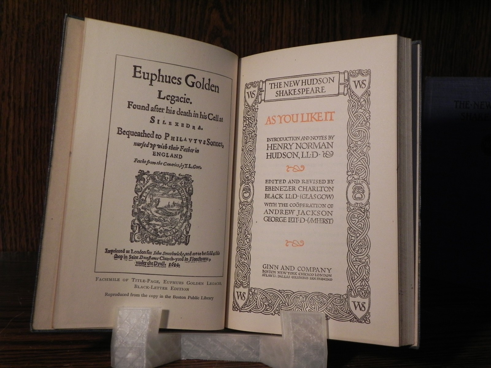 The New Hudson Shakespeare Set of 5 – Romeo & Juliet + – 1900s-10s Vintage Books