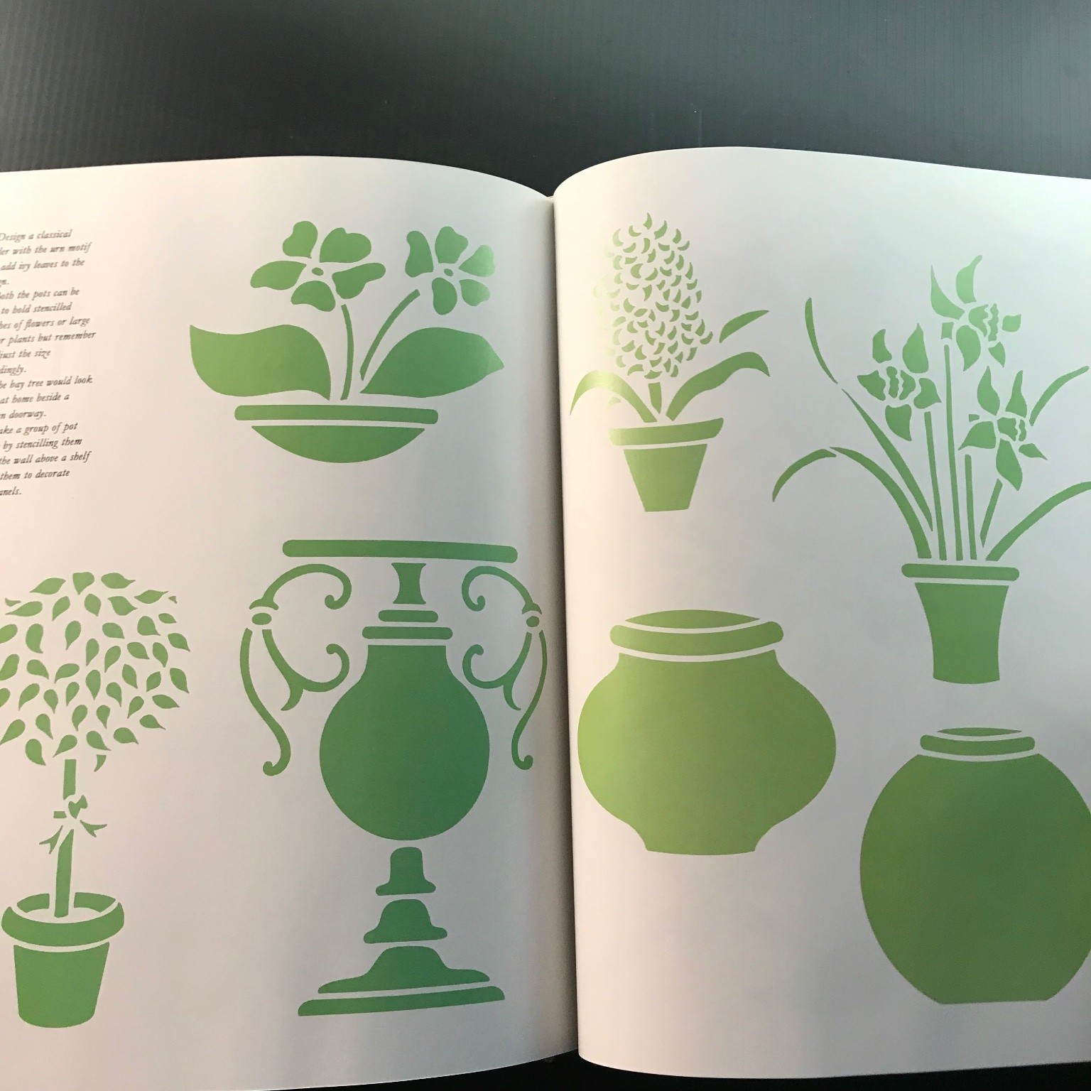 STENCIL SOURCE BOOK Patricia Meehan 1994 Home Decor Craft Designs