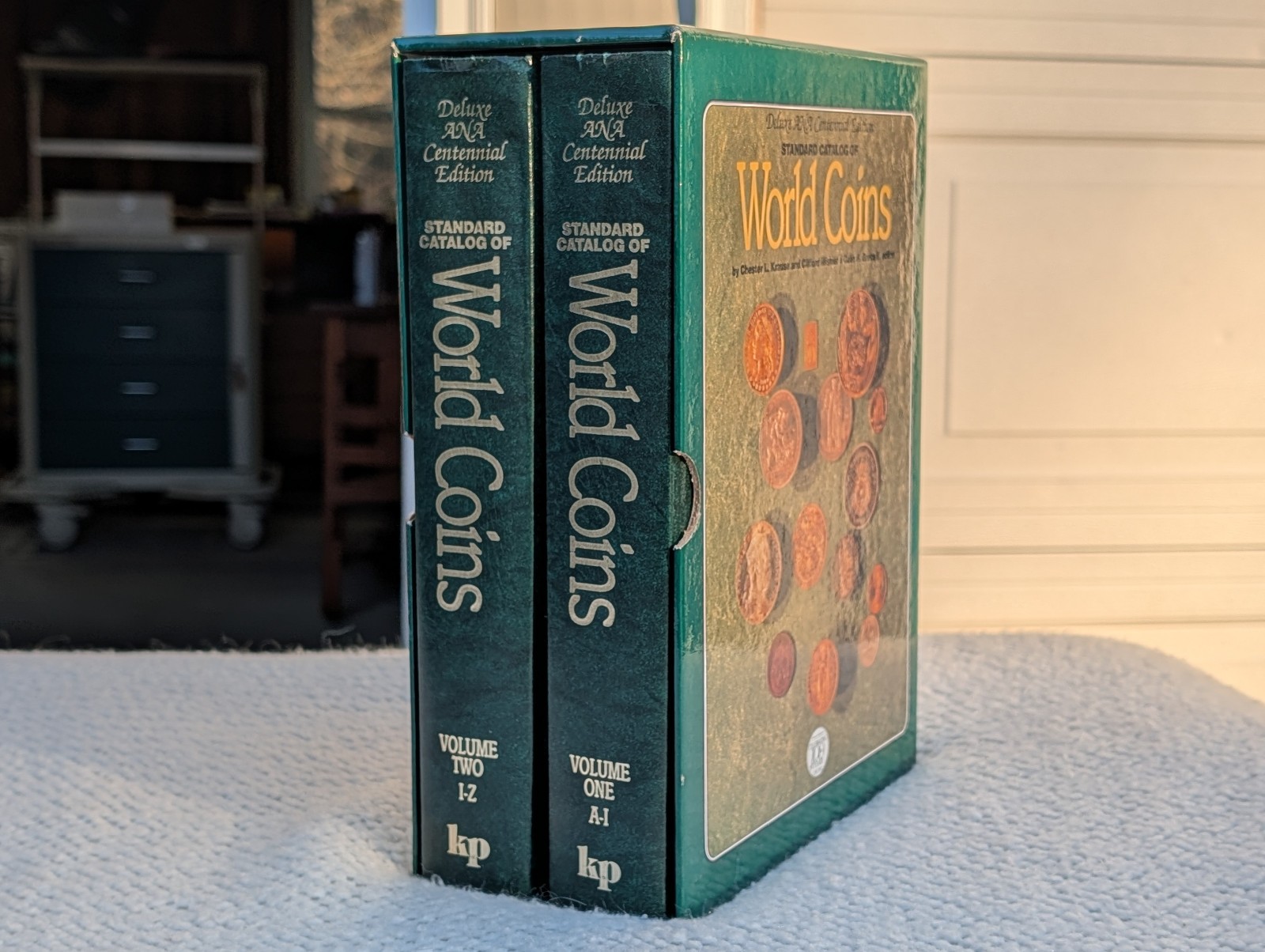 Deluxe ANA Centennial Edition Standard Catalog of World Coins, 2 Volume Box Set