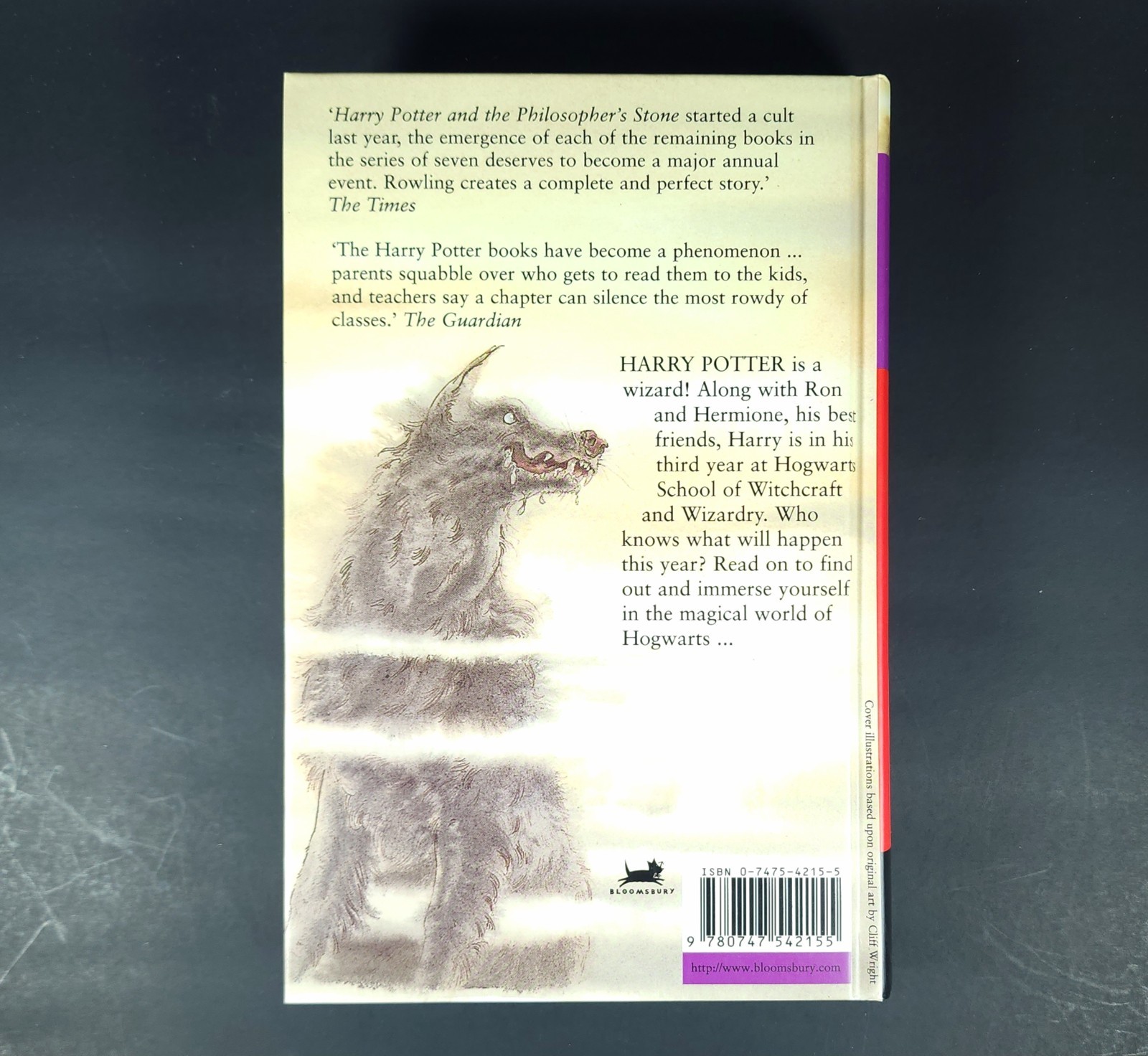 JK Rowling Signed Harry Potter 1st Edition Prisoner of Azkaban 1999 Dust Jacket