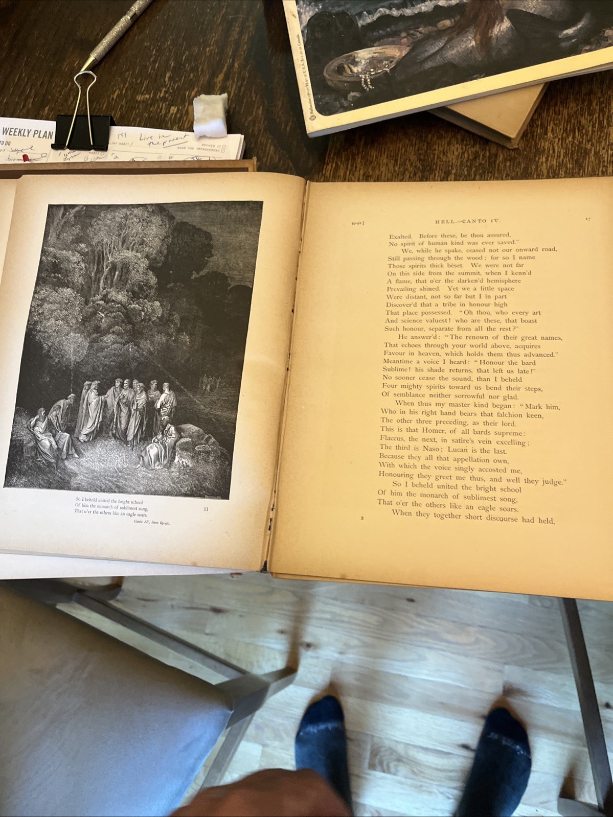 Dante’s Inferno Illustrated by Gustave Dore c. Altemus Edit. Vintage Book READ
