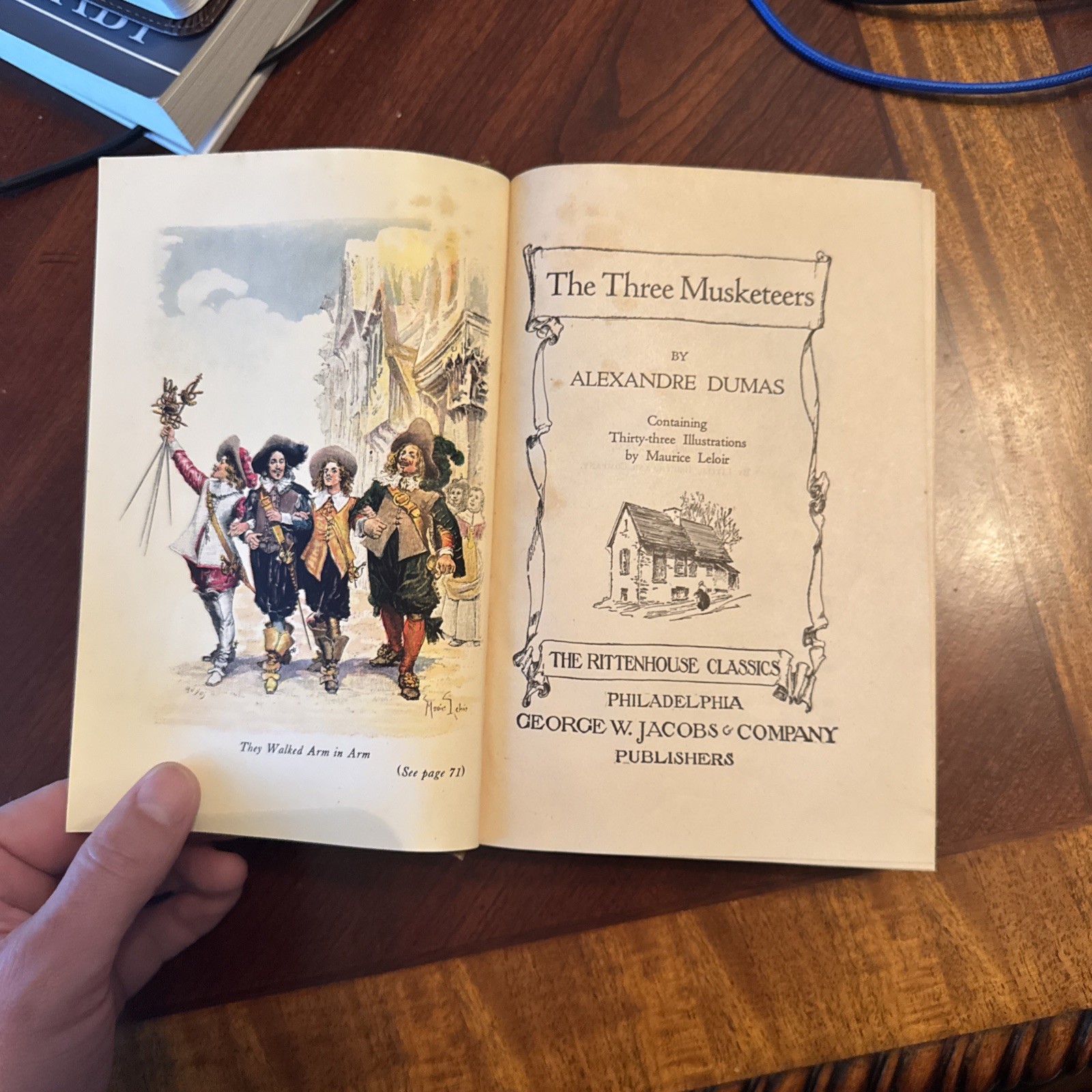 Antique The Three Musketeers Alexandre Dumas The Rittenhouse Classics 1893