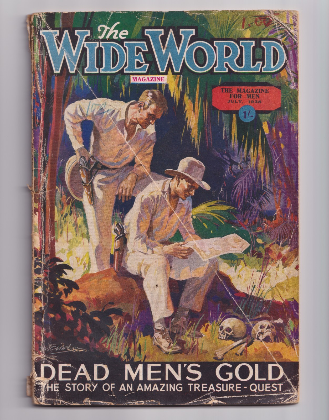 The Wide World Magazine July 1938 Vol 81 No 484 Dead Men’s Gold