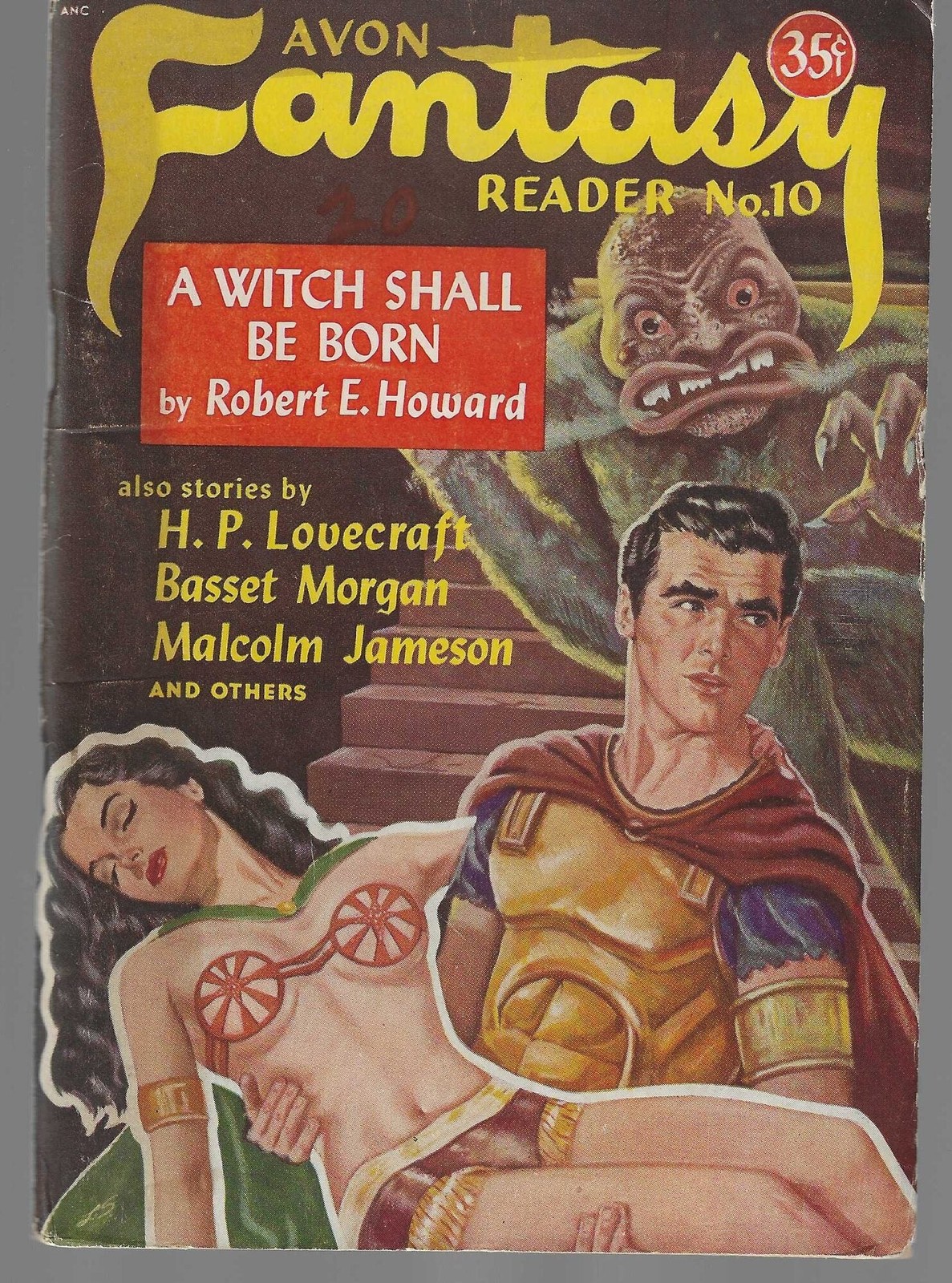 H P Lovecraft, Robert Howard / Avon Fantasy Reader #10 1st Edition 1949
