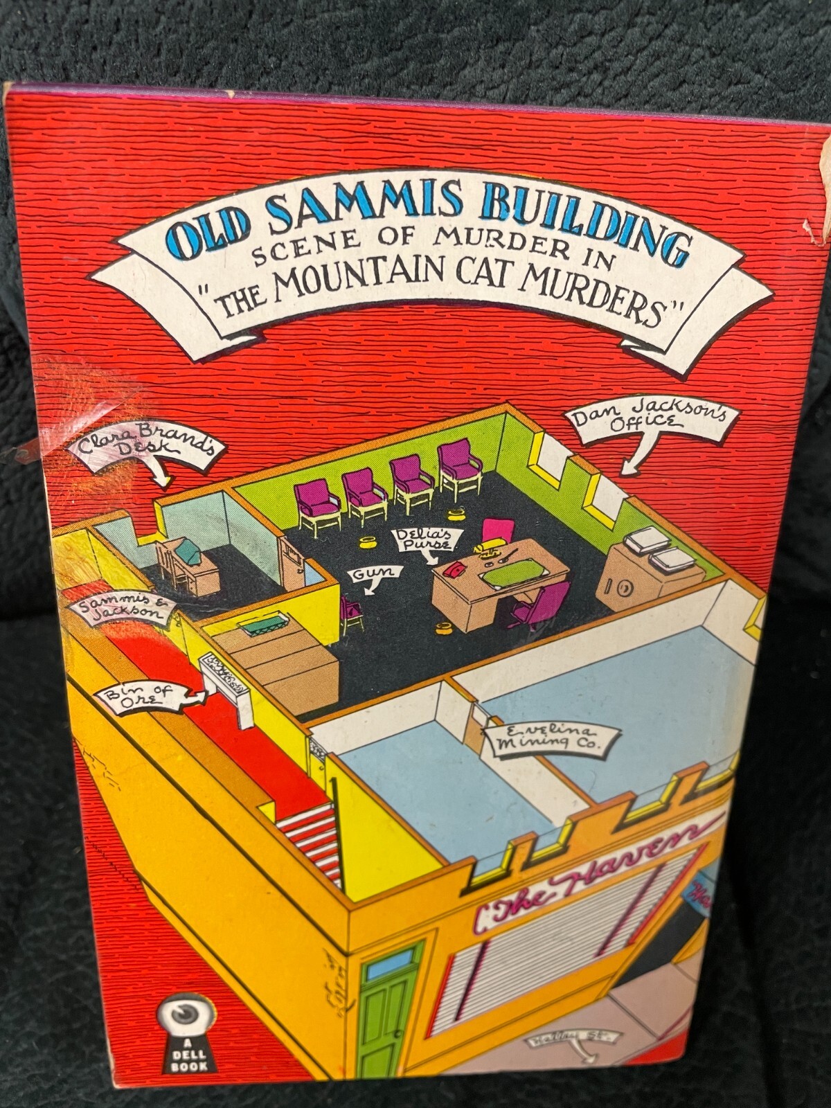 Rex Stout – Mountain Cat Murders – Dell Mapback 28 – 1944