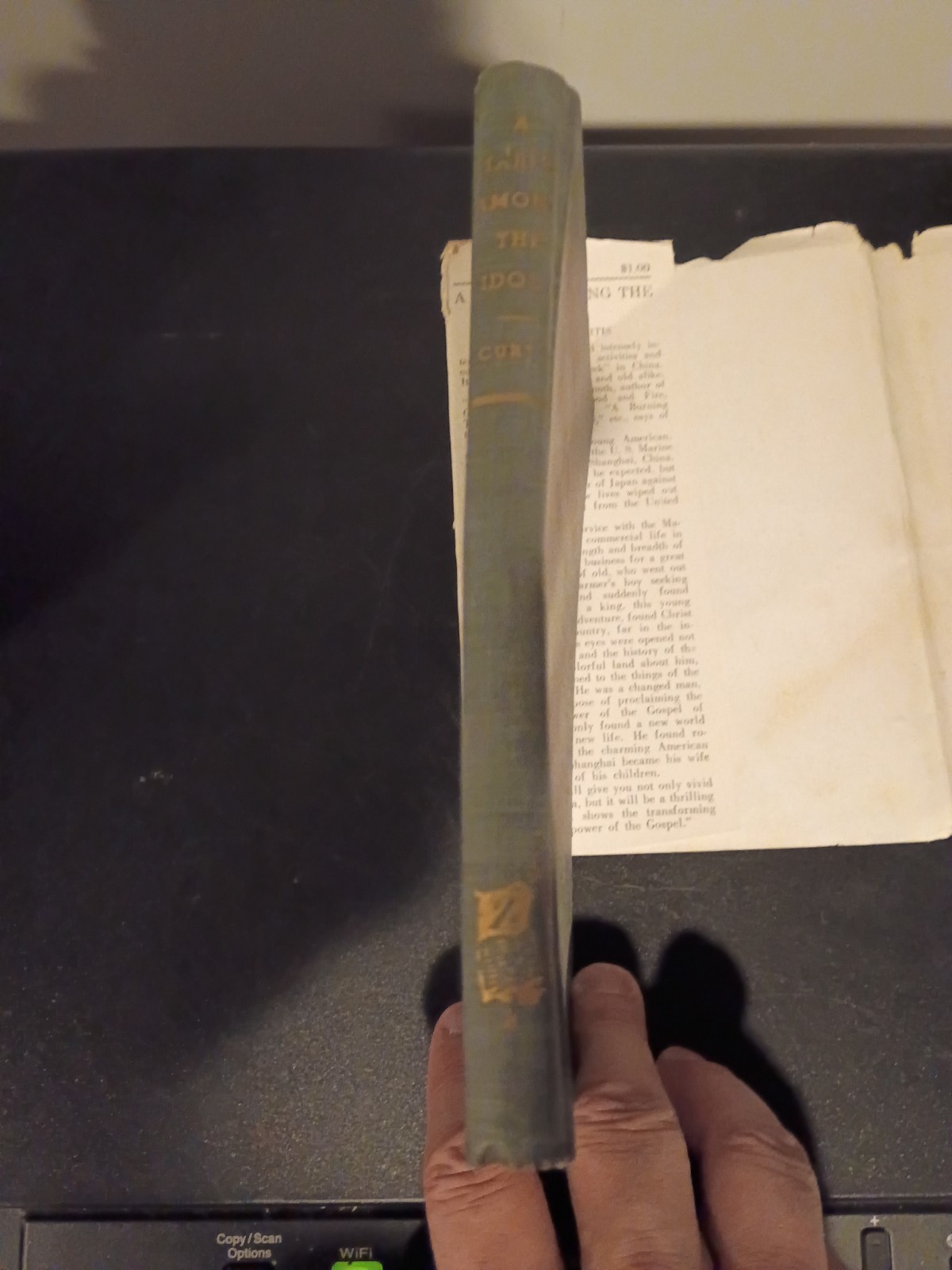 World War II A Marine Among The Idols Hardcover DJ 1940