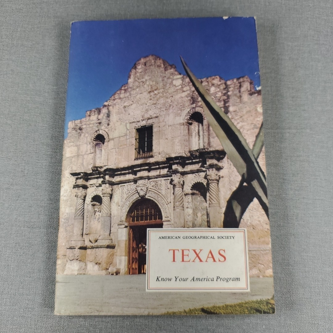 Texas ~ American Geographical Society ~ Around World Program Book 1959