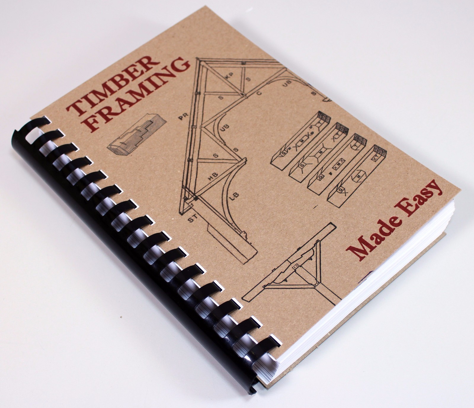 Timber Frame Log Home How-To Book Plans 1908 Slick Chisel Froe 450Pics 385Pg