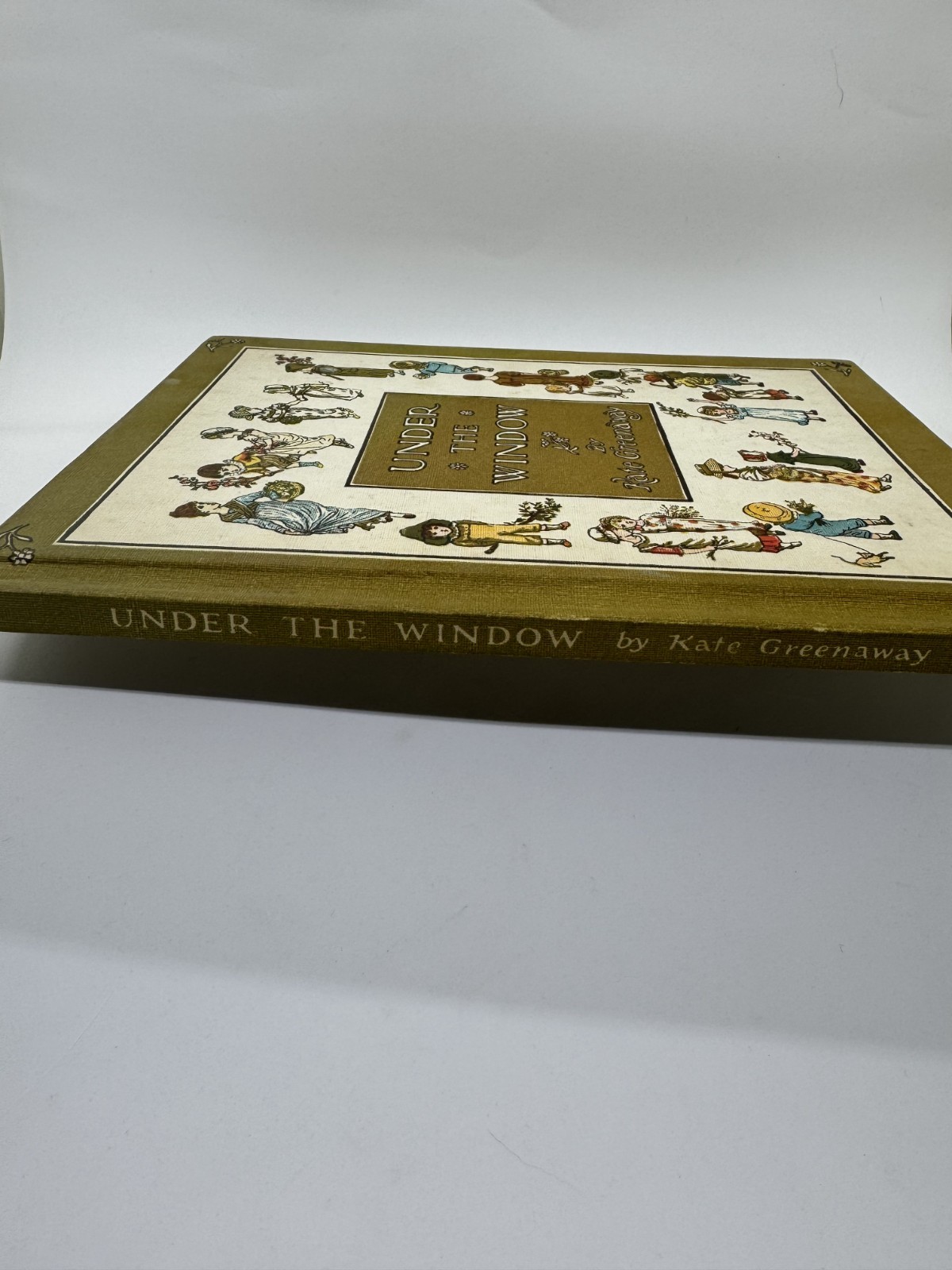 Under the Window Kate Greenaway Vintage Childrens Book Frederick Warne c1920