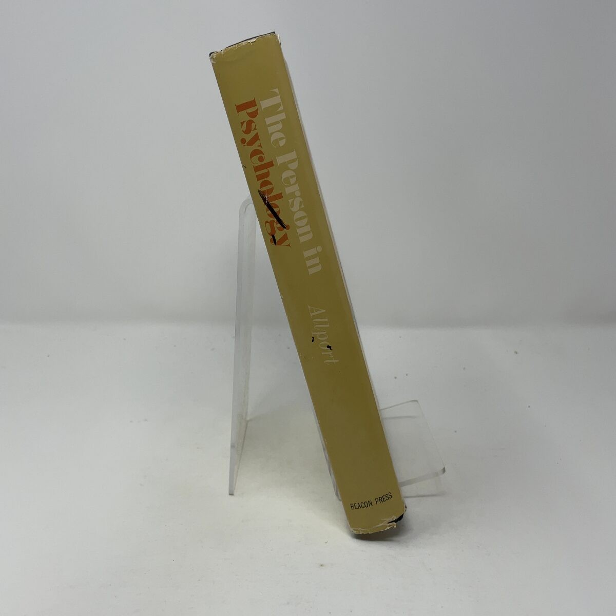 The Person in Psychology, Selected Essays by Gordon W. Allport HC First Edition