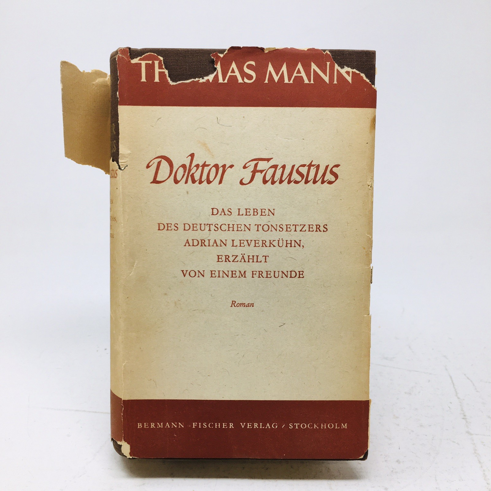 Doktor Faustus by Thomas Mann Early Edition 1947