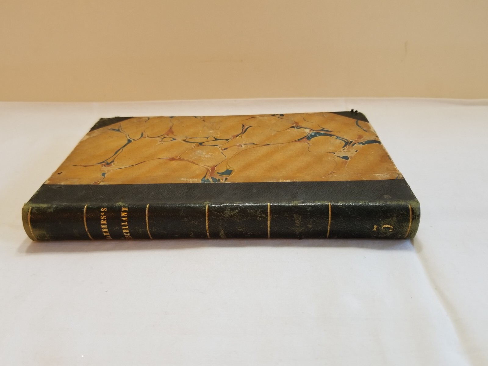 Antique 1845 Chamber’s Miscellany of Useful and Entertaining Tracts