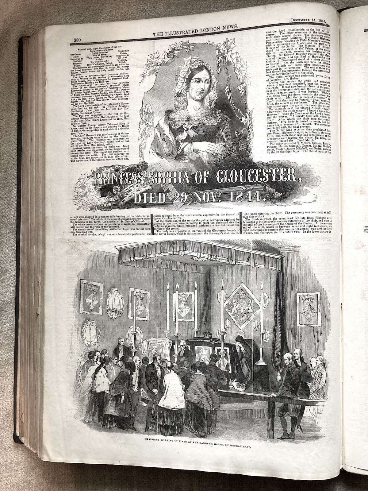 London Illustrated News, 1844, July-Dec., Politics, Arts, Culture, Illustrated