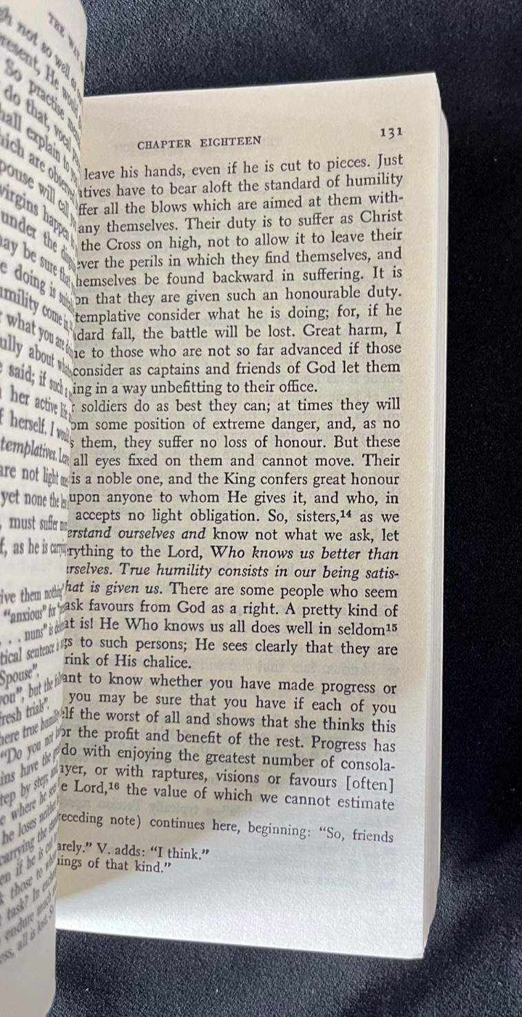 The Way of Perfection – St Teresa of Avila (Paperback Book, 1964) Classic ENG.
