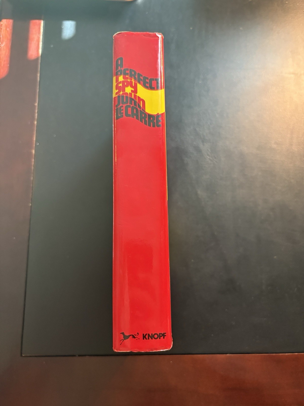 A Perfect Spy John le Carre 1986 Knopf Vintage First Edition HC DJ Spy Thriller