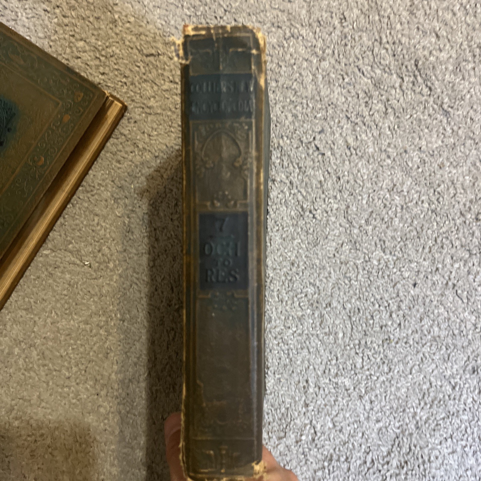 Compton’s Pictured Encyclopedia Volume 7 FE Compton & Co HC 1927
