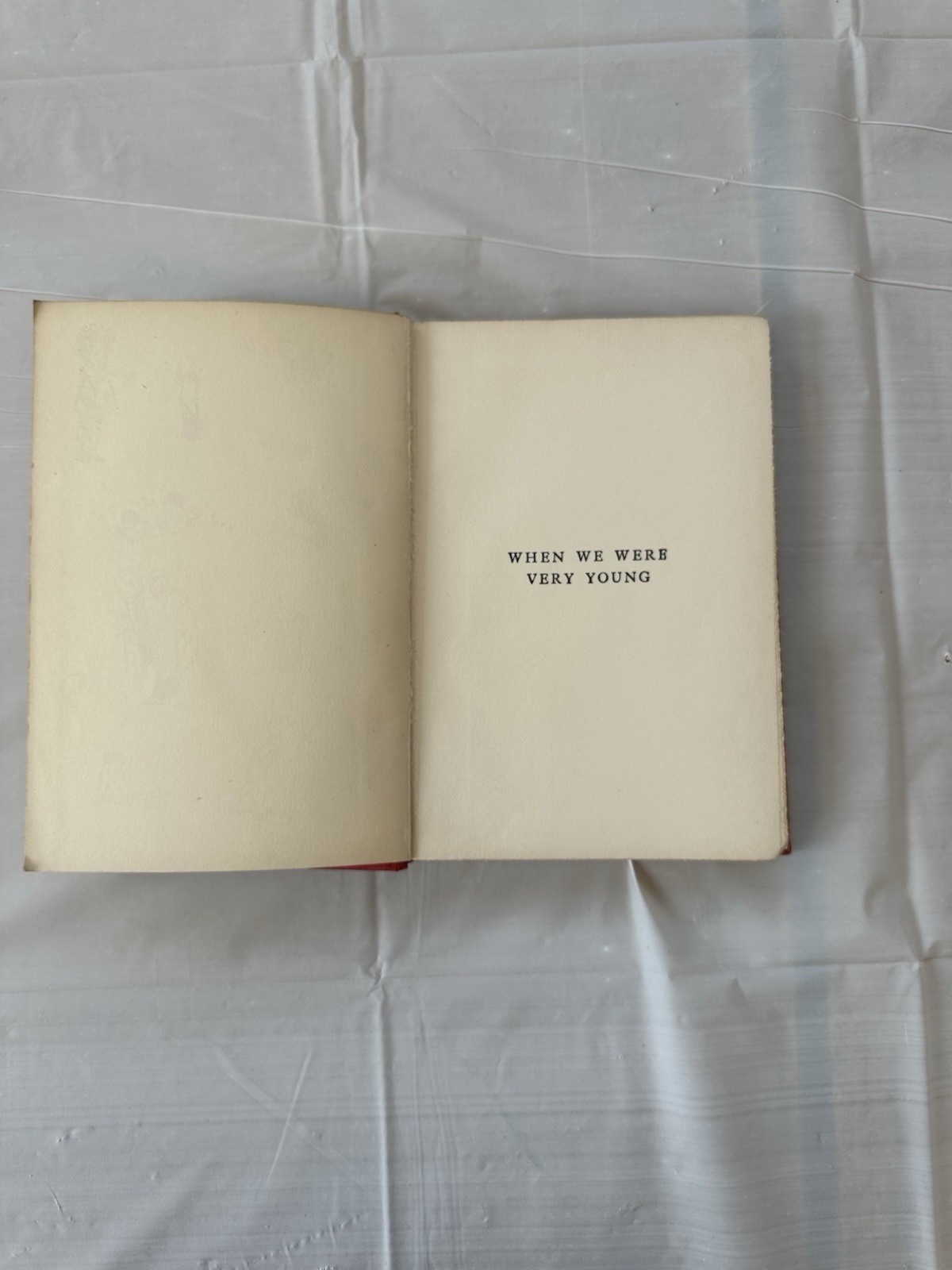 Antique “When We Were Very Young “ A.A. Milne Book
