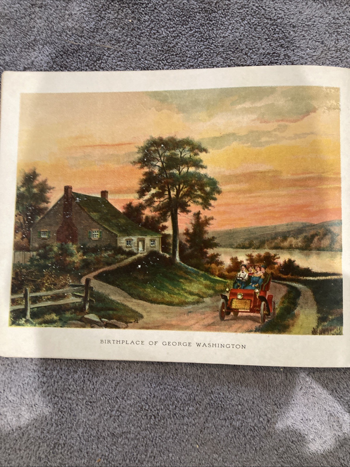 1907 Around The World In An Automobile Children’s Book