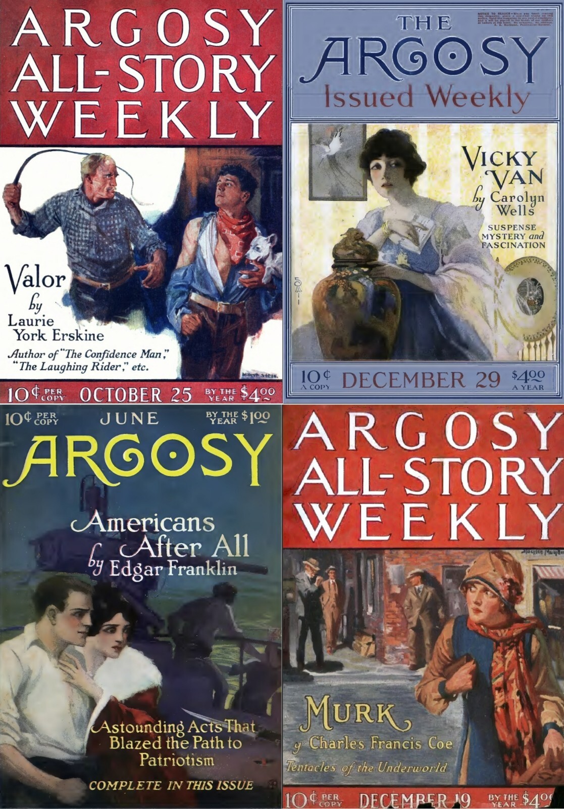 66 Old Issues of The Argosy – Stories of Life Love & Adventure Magazine DVD