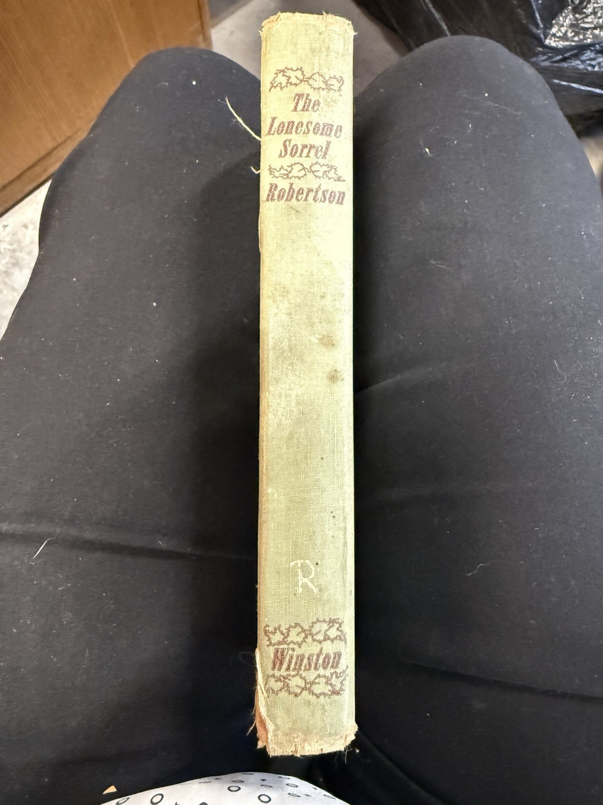 The Lonesome Sorrel Keith Robertson 1952 True First Edition Hardcover Ex-Library