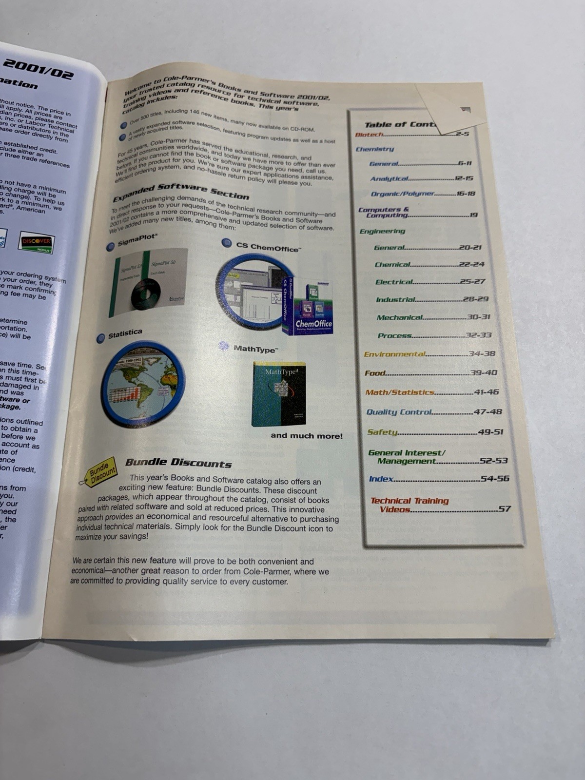 Cole Palmer Scientific Books & Software Catalog Manual Guide Book Ephemera