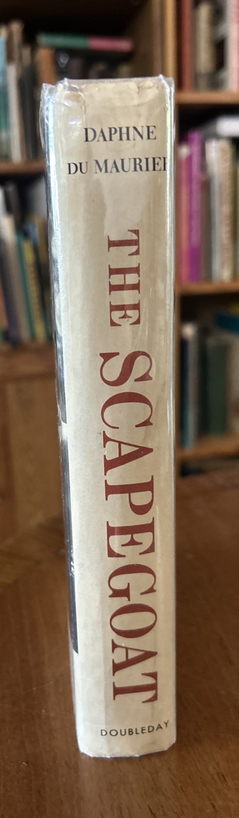 Stated 1st Ed The Scapegoat by Daphne Du Maurier 1957 HCDJ 1st Printing VG+