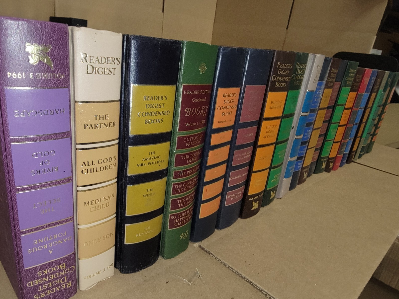 Lot of 6 Readers Digest Books for Decor Interior Design Wedding Home RANDOM MIX