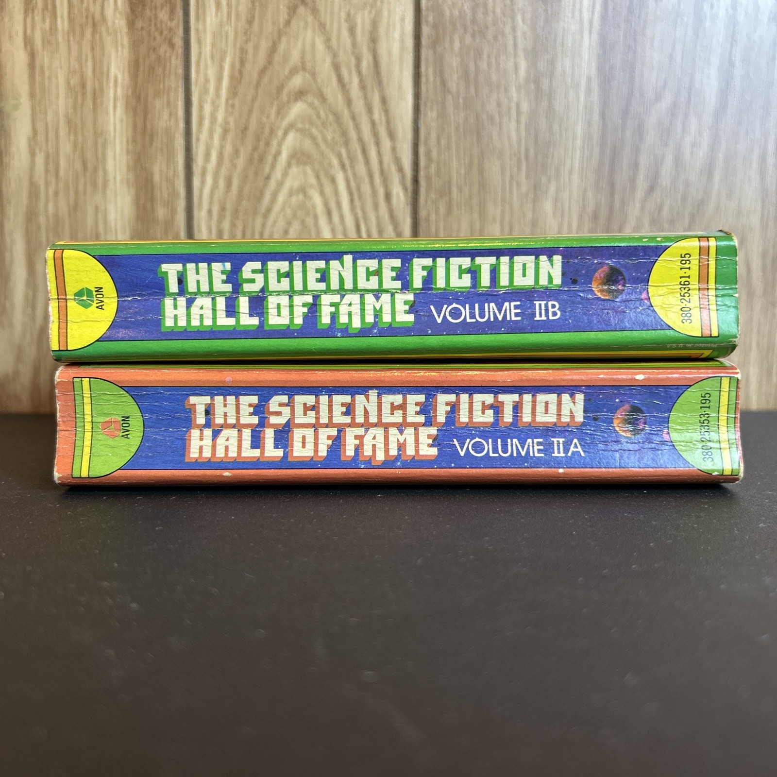The Science Fiction Hall of Fame Vol. IIA & IIB 1974 Vintage Paperbacks
