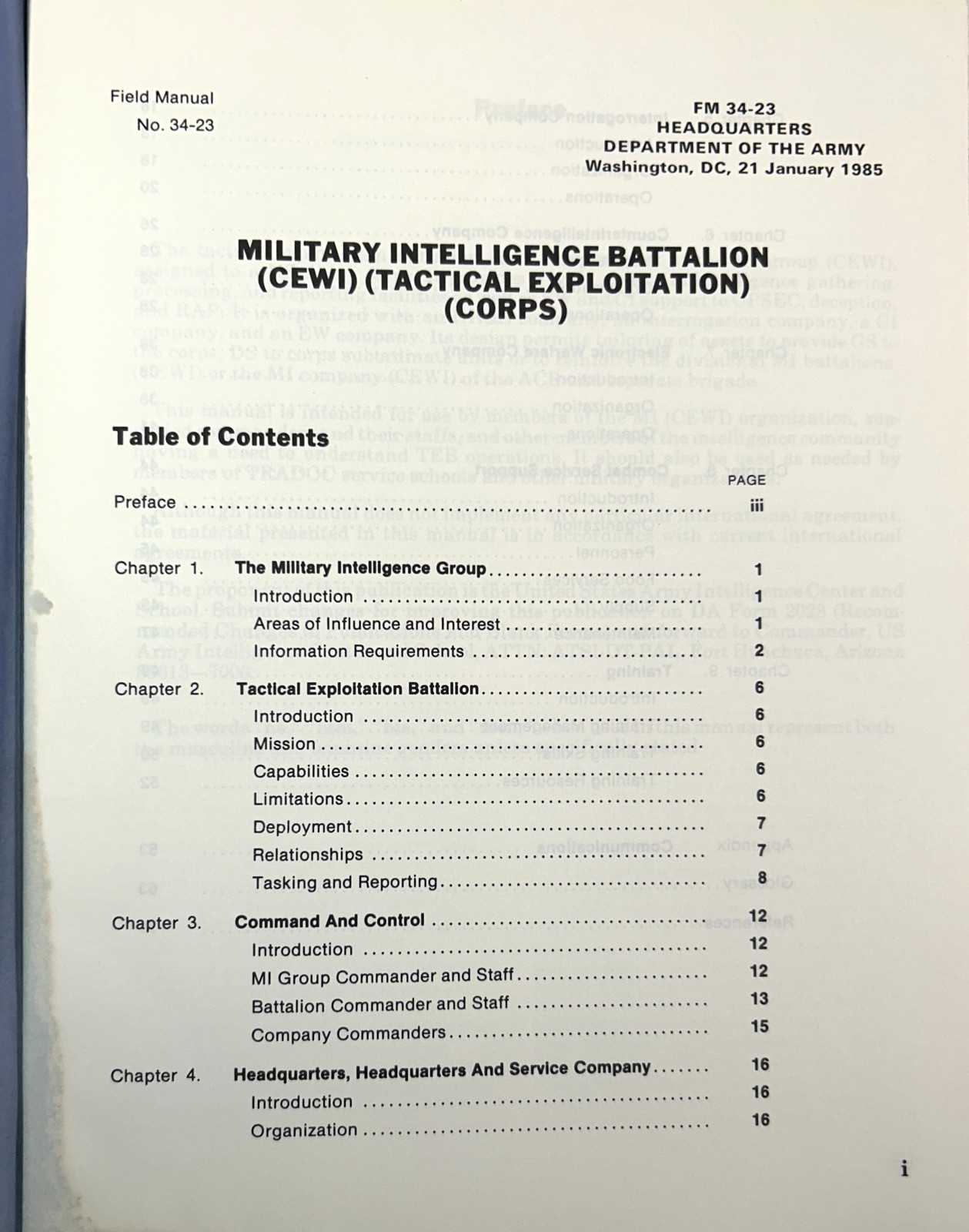 Lot of 6 Military Training Manuals 1960s-1980s Staple-bound Softcovers