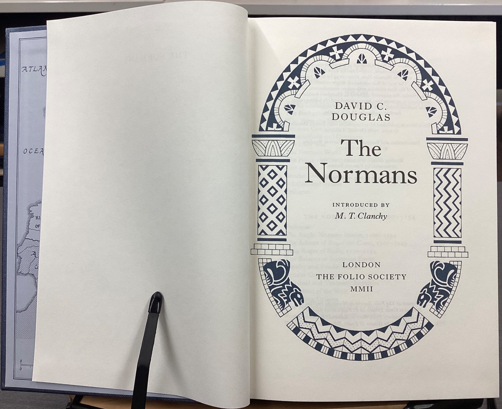 2002 The Normans David C. Douglas M. T. Clanchy Introduction Folio Society