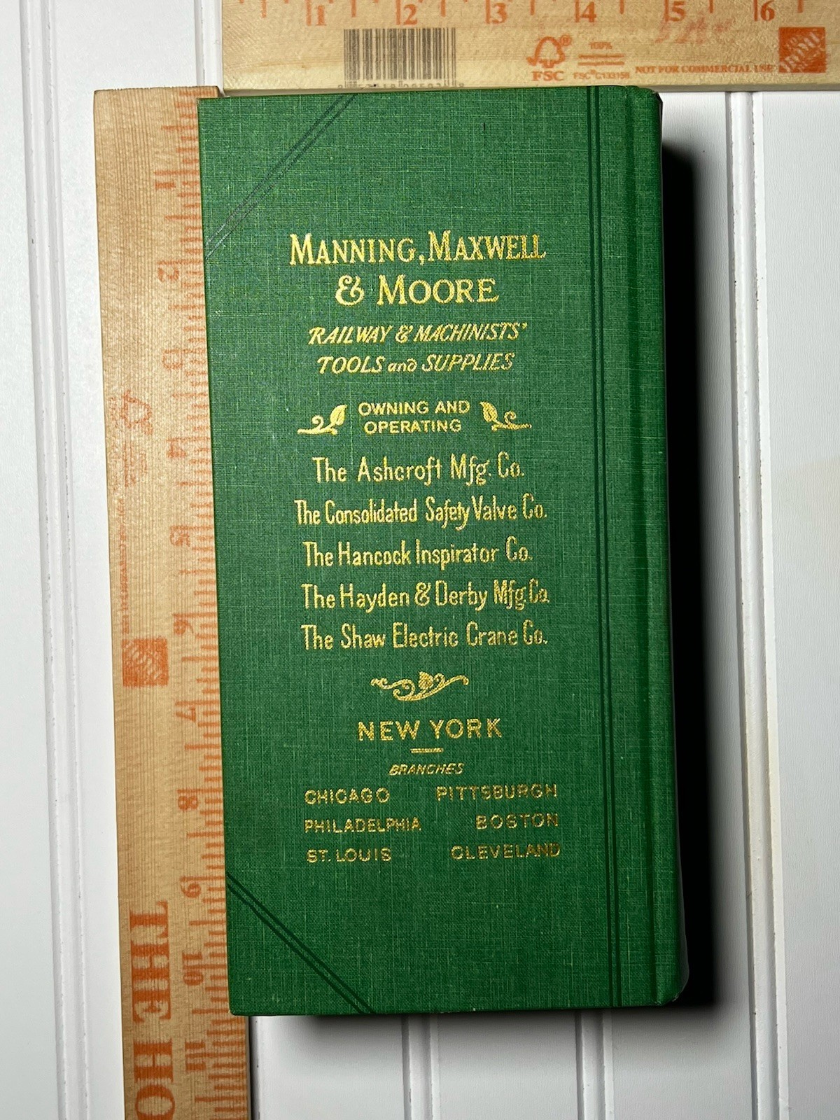 1905 antique THOMAS REGISTER AMERICAN MANUFACTURERS buyers guide domestic goods
