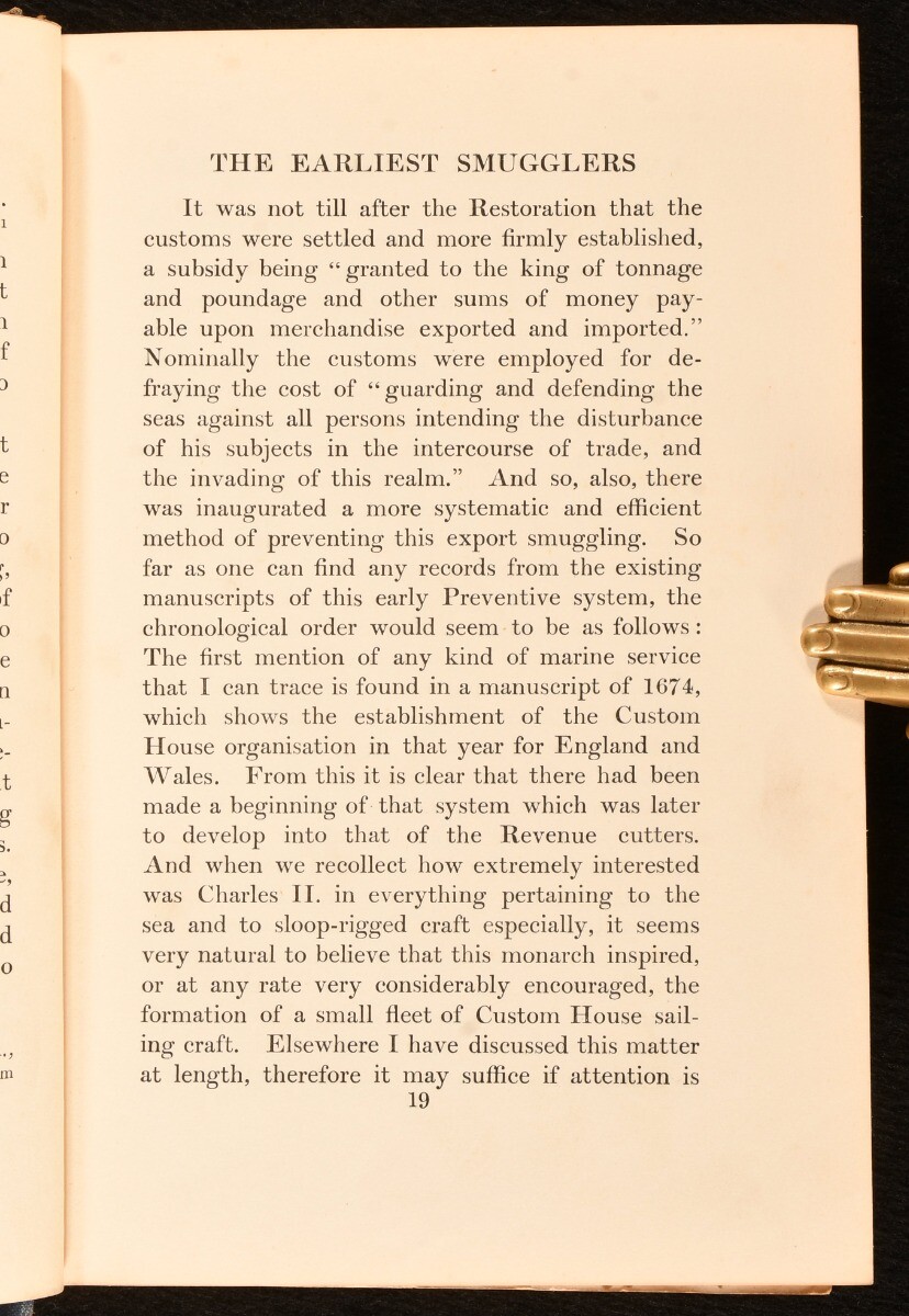 1912 King’s Cutters and Smugglers 1700-1855 by E. Keble Chatterton Illustrate…