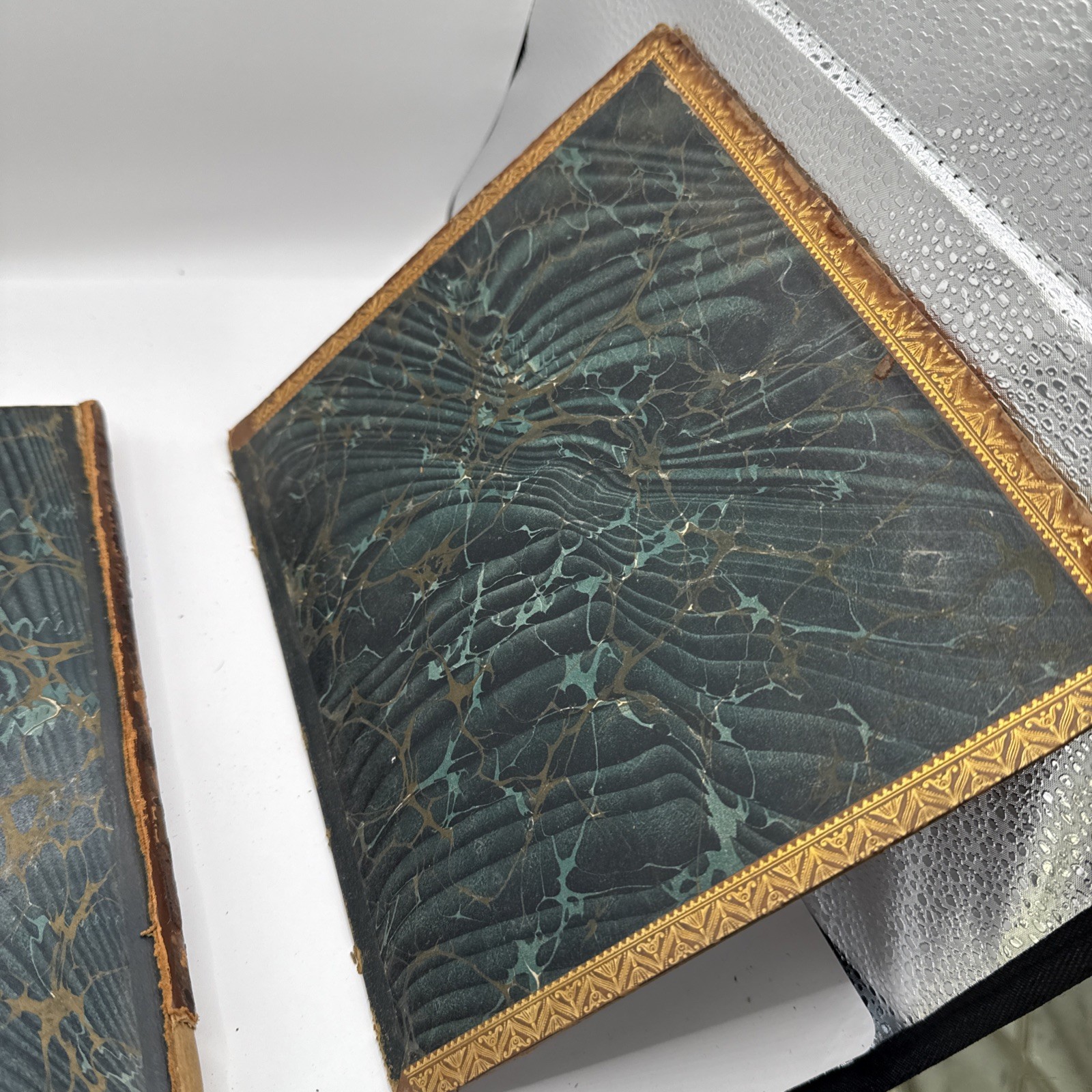 Antique Randolph Caldecott Picture Books 5 Titles Leather Bound 1878-1880