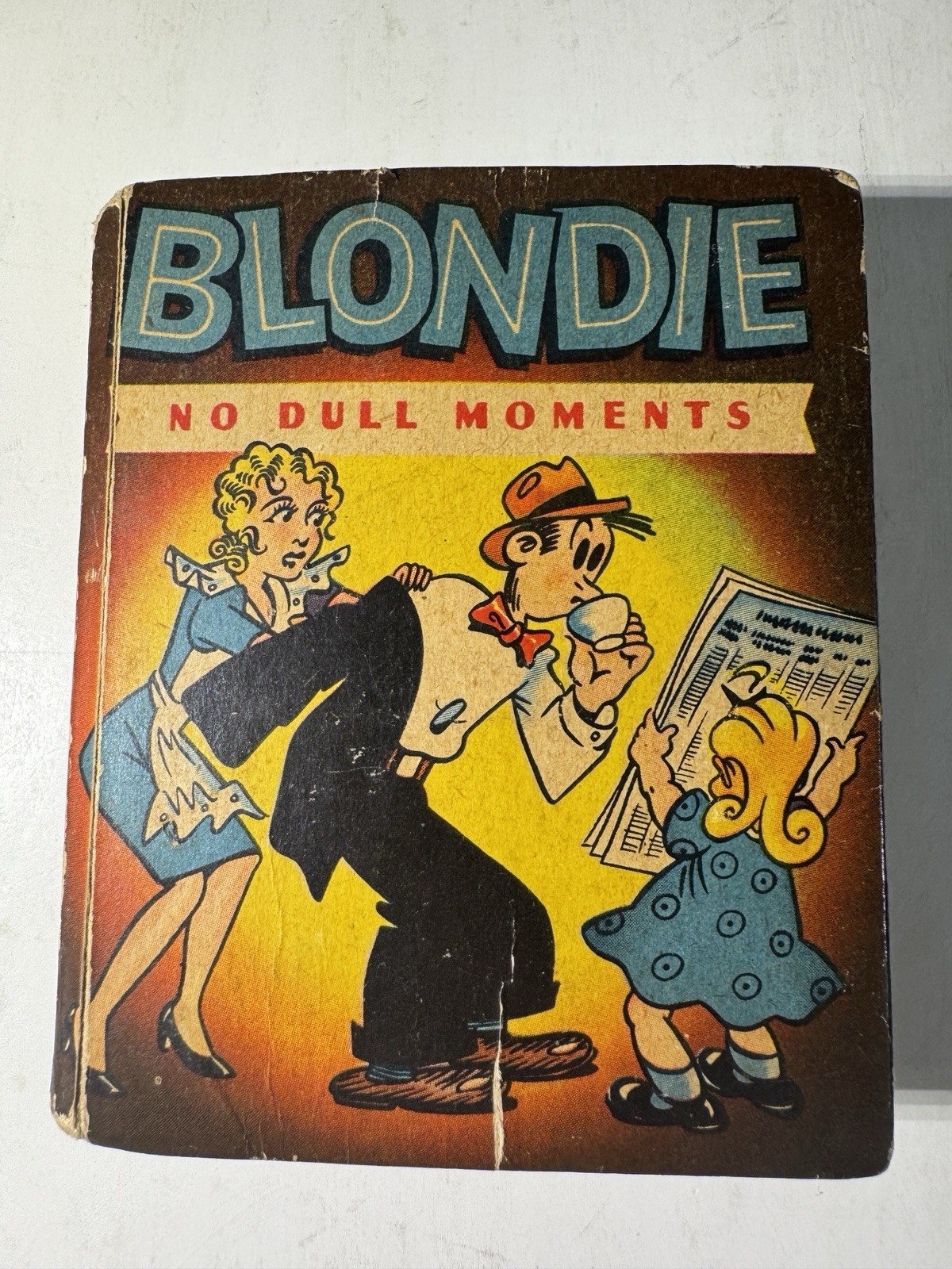 Blondie No Dull Moments 1948 Big Better Little Book #1450 Vintage Whitman