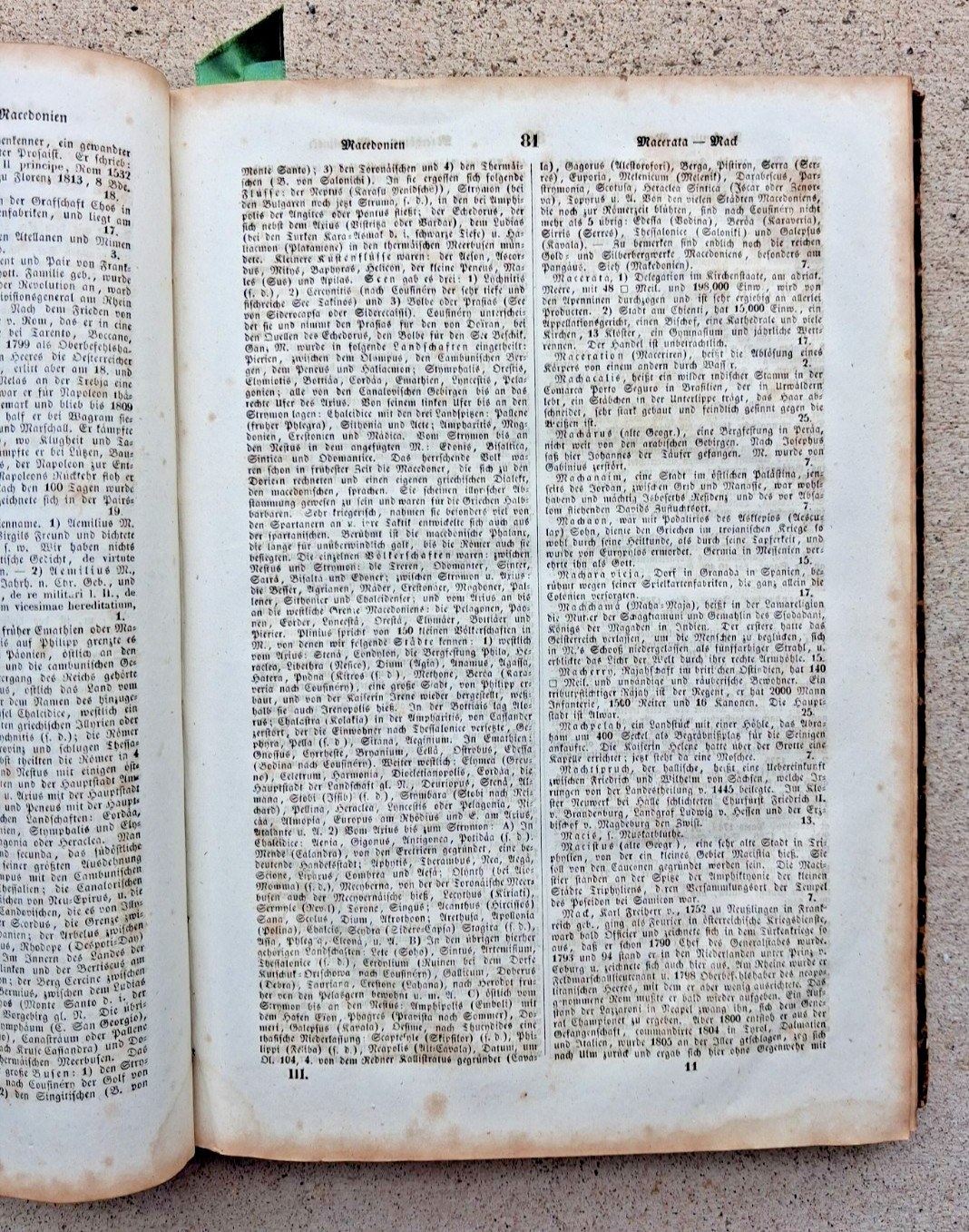 1843 O L B Wolff Neues Elegantestes Conversations Lexicon German Deutsch Leipzig