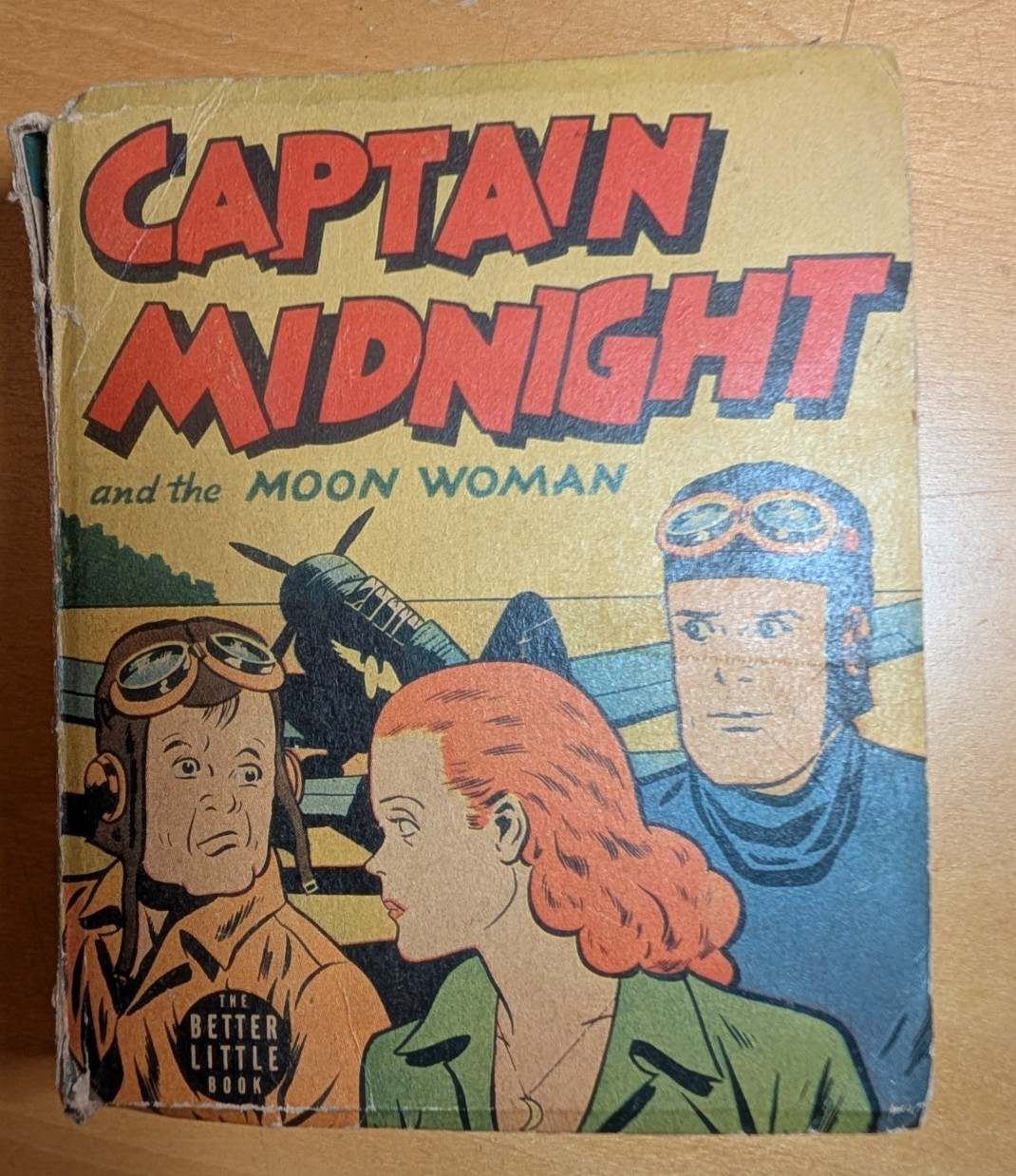 Captain Midnight and the Moon Woman 1943 Whitman Better Little Book #1452
