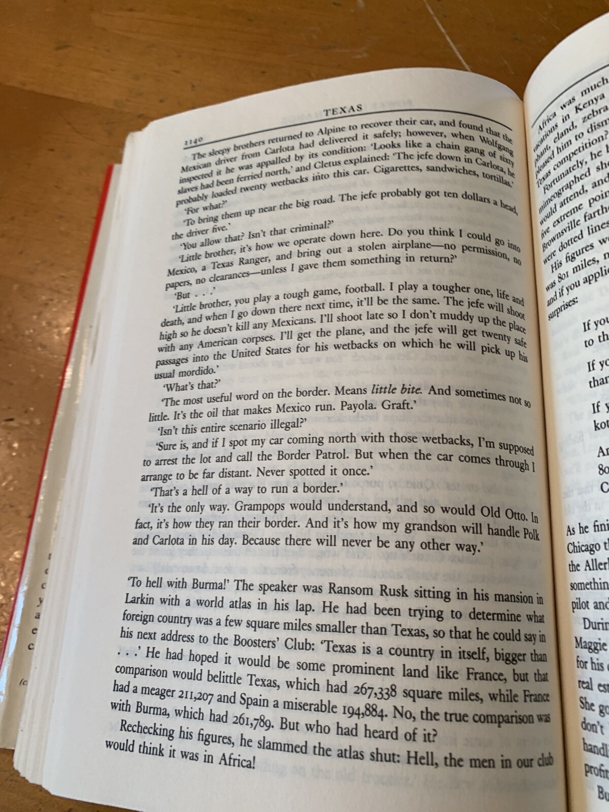 Texas by James A. Michener (1985, Hardcover) Vintage Book Book Club Edition