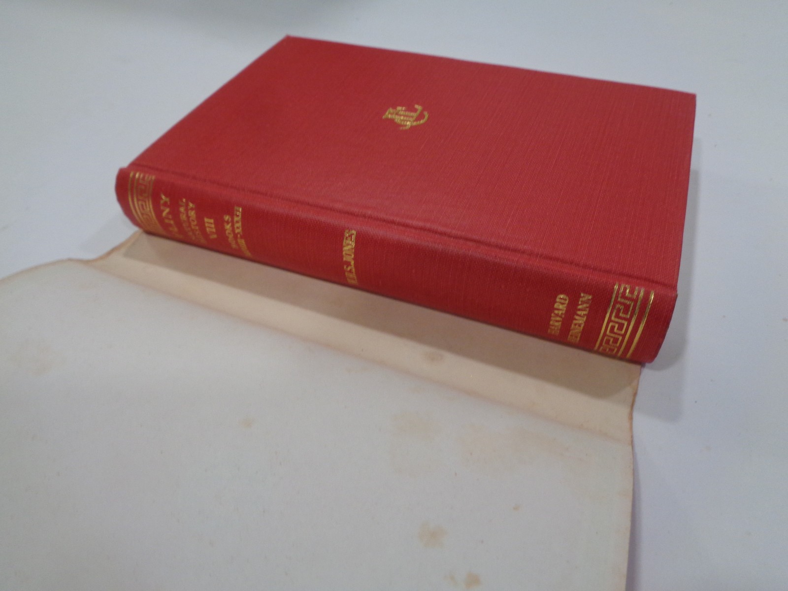 Pliny – Natural History VIII Book XXVIII-XXXII 1975 Loeb Classical Library Latin