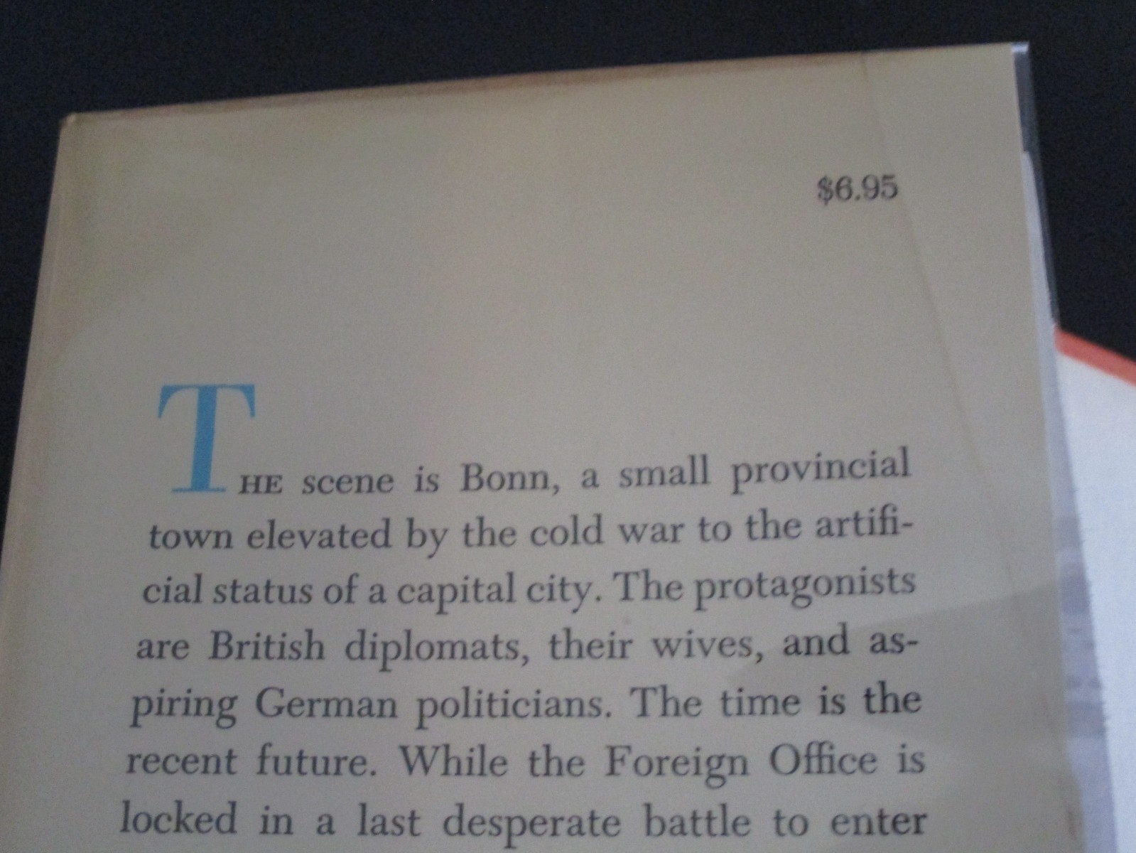 A Small Town In Germany by John Le Carre. First Edition. Hardcover DJ. 1968