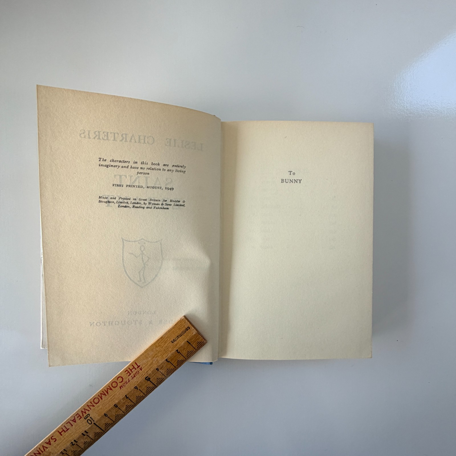 1949 Saint Errant by Leslie Charteris | Classic Crime Fiction