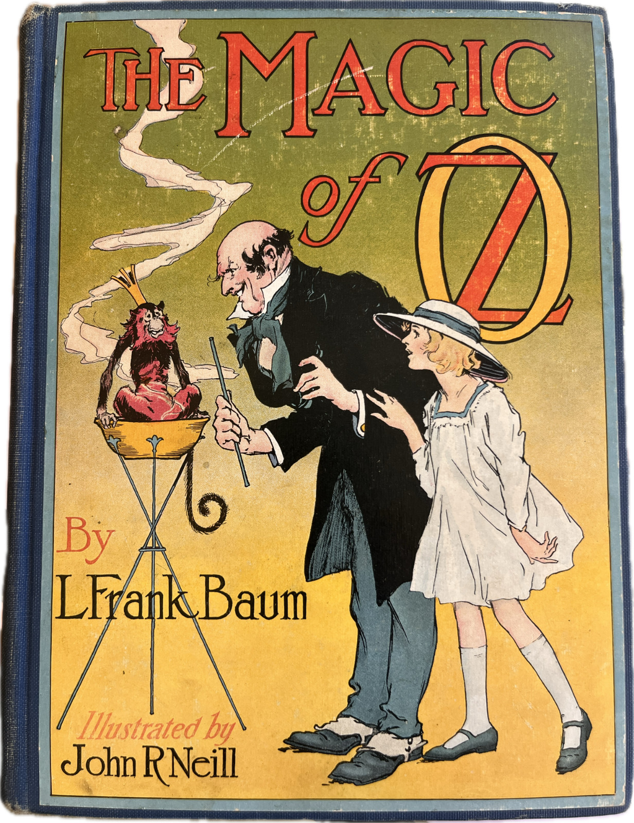 The Magic of Oz 1919 First Edition by L. Frank Baum Illus John R Neill